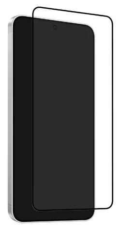 Puro Frame Tempered Glass černá / Tvrzené sklo / Samsung Galaxy S26 / s rámečkem