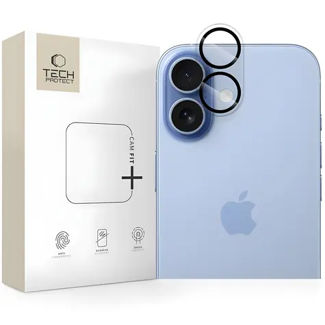Tech-Protect Cam Fit+ čirá / Kryt fotoaparátu / Apple iPhone 17