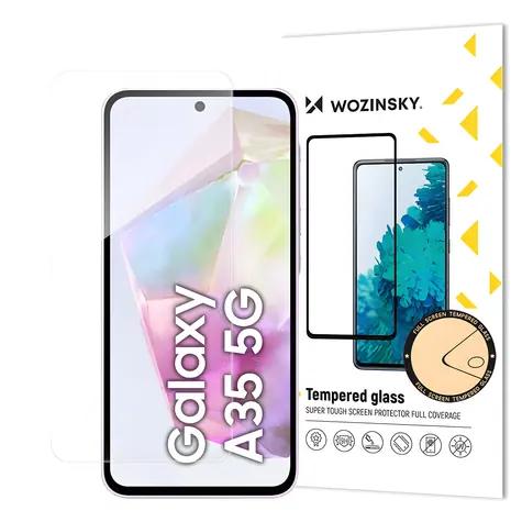 Wozinsky Ochranné tvrzené sklo pro Samsung Galaxy A35 / Tvrzené sklo / Samsung Galaxy A35