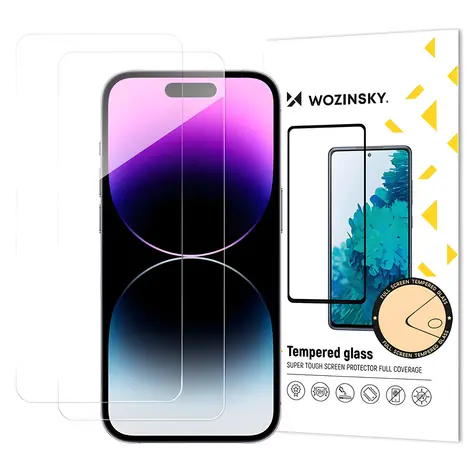Wozinsky Tempered Glass / Ochranné sklo / Apple iPhone 17 Pro/16 Pro / 2 ks