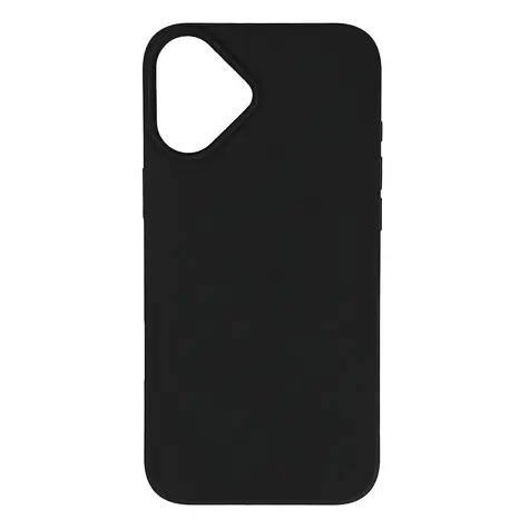 Hurtel Wheat Case černá / Kryt / Apple iPhone 16 / Pšeničné otruby / Vícebarevný vzor