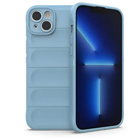 Hurtel Magic Shield Case pouzdro pro Apple iPhone 14 Plus světle modrá / Pouzdro / Odolné / Flexibilní