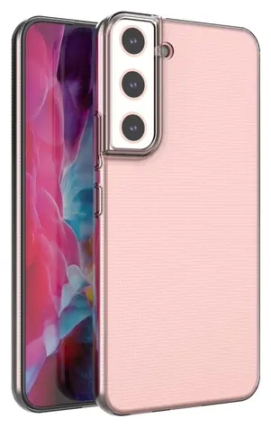 Hurtel Ultra Clear 0.5mm čirá / Pouzdro / Samsung Galaxy S22+ / ultratenké gelové