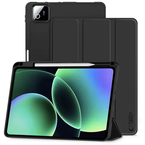Tech-Protect SmartCase Pen černá / Pouzdro / Xiaomi Pad 7 / 7 Pro / 8 / 8 Pro 11,2