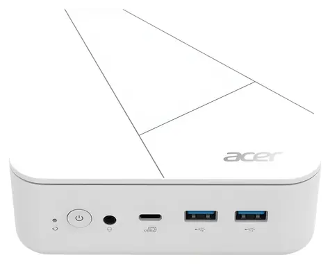 Acer Revo RB102-CZN NUC bílá / Mini PC / AMD Ryzen 3 5400U / 8GB / 512GB SSD / AMD Radeon / W11H