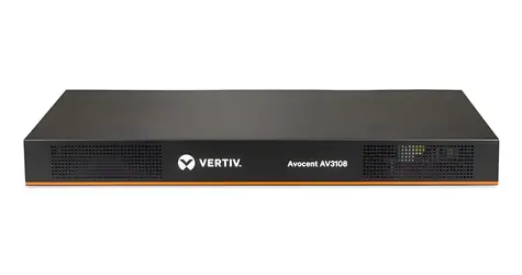 Vertiv AutoView KVM 8 portů / KVM switch / 1 lokální + 1 vzdálený uživatel / USB / Rack 19