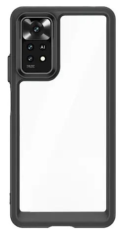 Hurtel Outer Space Case pro Xiaomi POCO M4 Pro 5G černá / Ochranný kryt / Silikonový