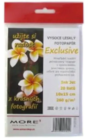 Armor M10550 / Fotopapír / Lesklý / 10x15 cm / 260 g/m2 / 20 listů