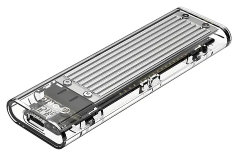 Orico TCM2-C3 externí box pro M.2 NVMe SSD šedá / 10 GB/s / USB-C