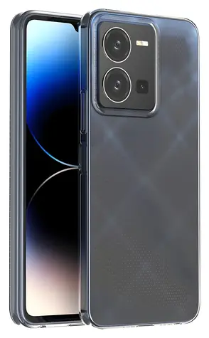 Hurtel Kryt pro Vivo Y22/Y22s/Y35 transparentní / Kryt / Tenký 0,5 mm / TPU