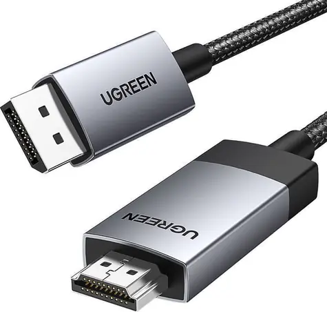 Ugreen 25491 DisplayPort - HDMI 3m šedá / Kabel