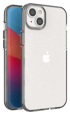 Hurtel Spring Case černá / Pouzdro / Apple iPhone 14 Plus / silikonové / s rámečkem