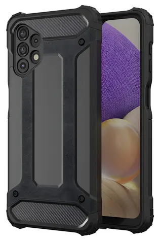 Hurtel Hybrid Armor černá / Kryt / Samsung Galaxy A73 / Odolná hybridní konstrukce