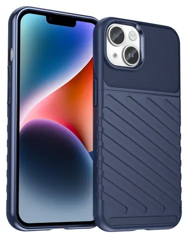 Hurtel Thunder Case pro Apple iPhone 14 Plus modrá / Kryt / Pancéřová ochrana