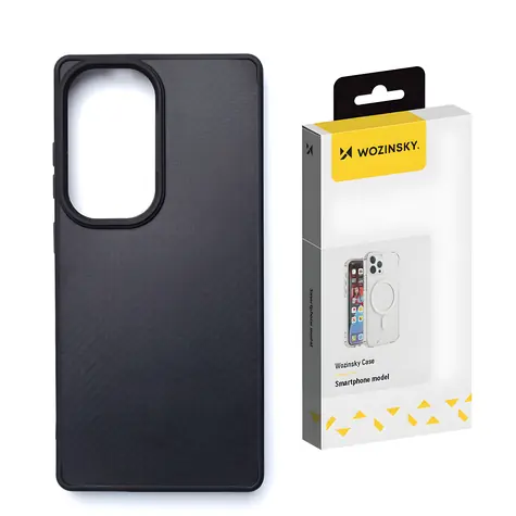 Wozinsky Carbon Fiber černá / Zadní kryt / MagSafe / pro Samsung Galaxy S25+