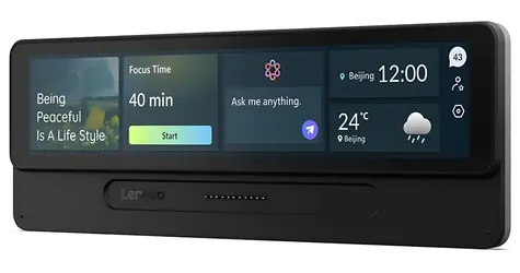 Lenovo MagicBay HUD šedá / Doplňkový displej / pro ThinkBook / magnetické uchycení Pogo Pin