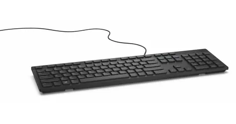 Dell klávesnice francouzská (AZERTY) černá / Klávesnice / USB / drátová / bez podsvícení