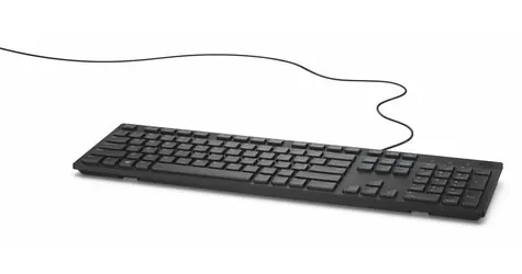 DELL KB-216 UK / Multimediální klávesnice / UK / QWERTY / USB