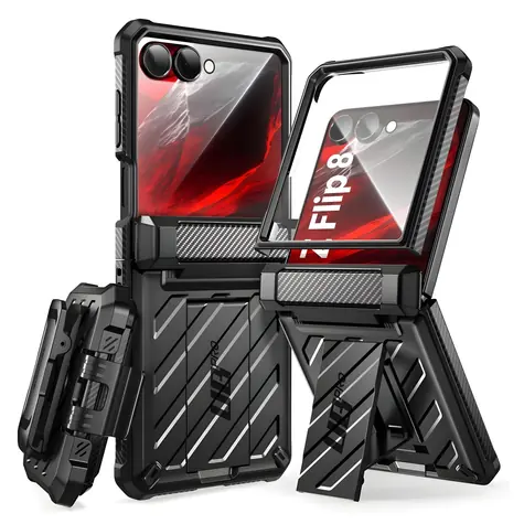 Supcase Unicorn Beetle Pro černá / Pouzdro / odolné / pro Samsung Galaxy Z Flip8