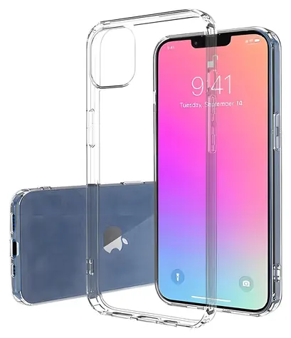 Hurtel Ultra Clear transparentní / Ochranný kryt / pro Apple iPhone 13 Pro Max / TPU / 0,5 mm