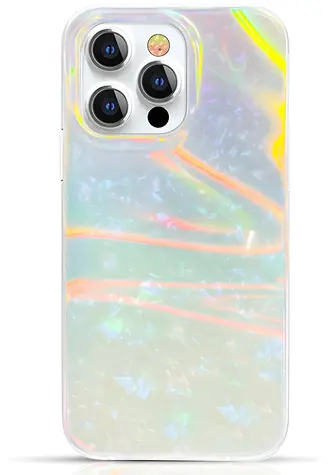 Kingxbar Shell Series perleťově mátová / Pouzdro / Apple iPhone 13 Pro