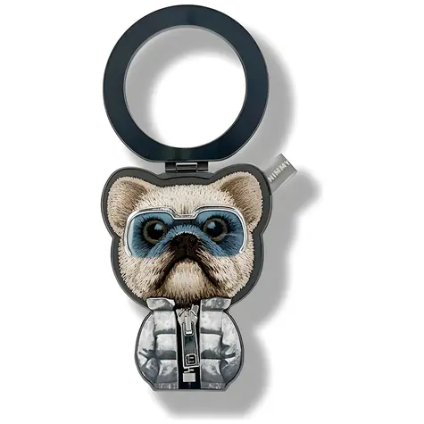 Nimmy Cool&Cute 2.0 Dog černá / Magnetický přívěsek / motiv pejsek