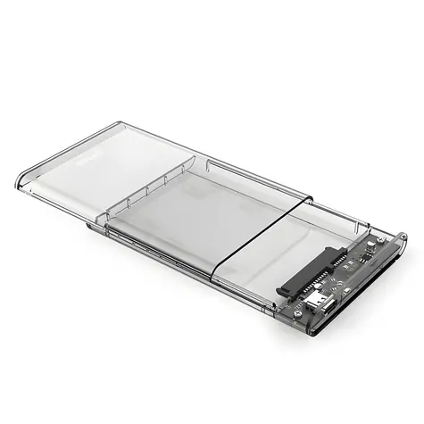 Orico 2139C3 transparentní / Box pro HDD/SSD / 2,5