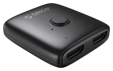 Orico AS2-A1 černá / HDMI splitter / obousměrný / 2 porty
