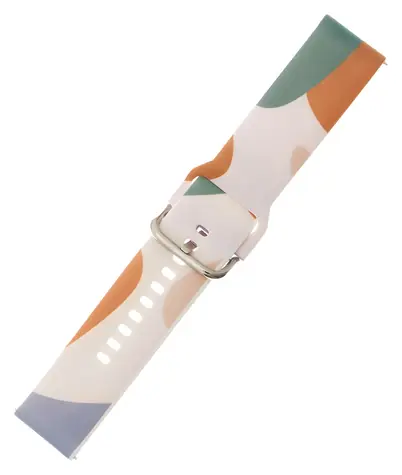Hurtel Silikonový řemínek Moro vzor 11, 40/41/42/43/44 mm / Řemínek / Samsung Galaxy Watch / Maskáčový vzor