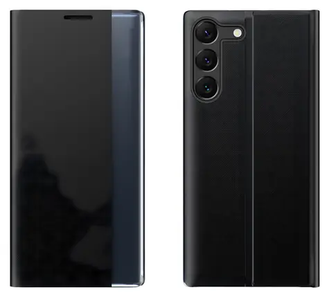 Hurtel Sleep View Case černá / Flipové pouzdro / se stojánkem / Samsung Galaxy A05s