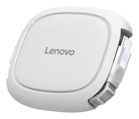 Lenovo 240W USB-C zatahovací nabíjecí kabel bílá / Kabel / USB-C / 240 W / 1,2 m