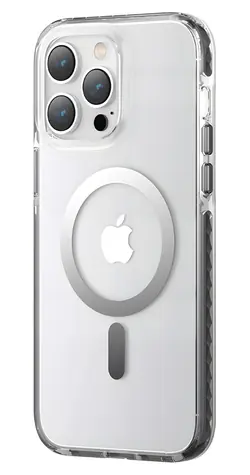 Kingxbar PQY Ice Crystal Series šedá / Kryt / MagSafe / pro Apple iPhone 14 Plus