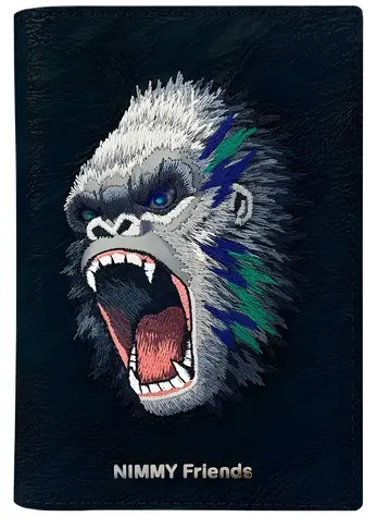 Nimmy Raptor Gorilla pouzdro na doklady a peněženka černé / Pouzdro na doklady / Peněženka