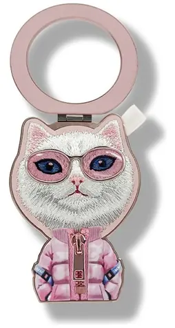 Nimmy Cool&Cute 2.0 Kočka růžová / Magnetický přívěsek / Doplněk pro mobilní telefon