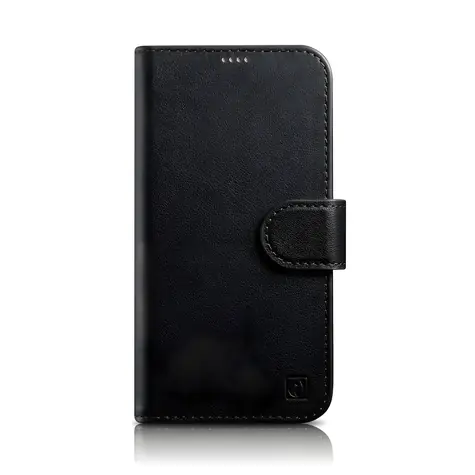 iCarer Wallet Case 2in1 černá / Pouzdro / Kožené flip / Anti-RFID / Apple iPhone 14 Plus