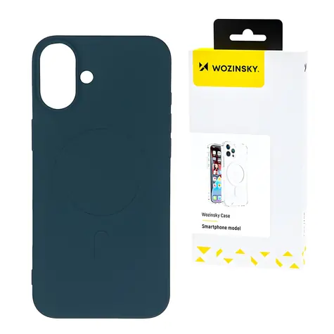 Wozinsky Silicone Case MagSafe modrá / Zadní kryt / Samsung Galaxy S24 FE / Silikon