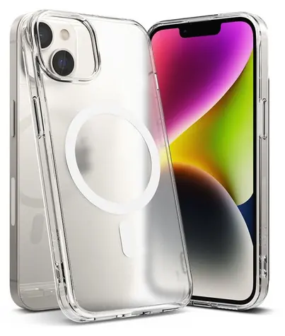 Ringke Fusion Magnetic iPhone 14 Plus matná čirá / Kryt / MagSafe