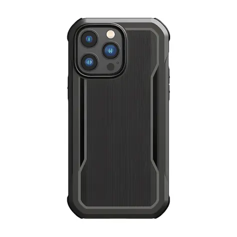 Raptic X-Doria Fort Case iPhone 14 Pro Max černá / Kryt / Apple iPhone 14 Pro Max / MagSafe / odolný