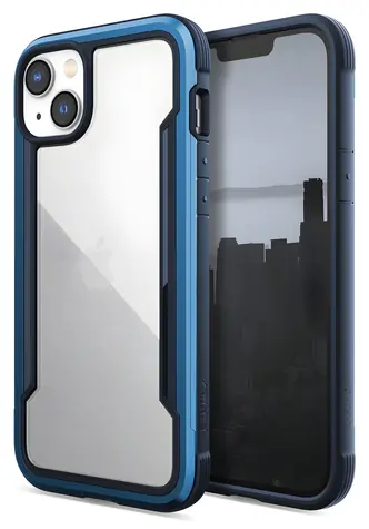 Raptic X-Doria Shield Case iPhone 14 modrá / Odolný kryt / Zesílené hrany