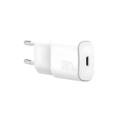 Puro síťová nabíječka bílá / Síťová nabíječka / USB-C / PD 20W