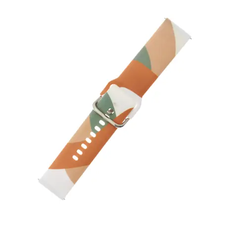 Hurtel Silikonový řemínek Moro vzor 3 / Řemínek / Samsung Galaxy Watch 45/46/47 mm / Silikonový