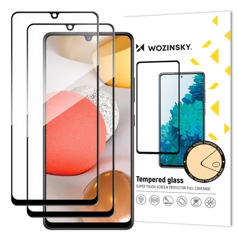 Wozinsky Ochranné tvrzené sklo 2ks pro Samsung Galaxy A42 5G / Tvrzené sklo / Full Glue / Case Friendly