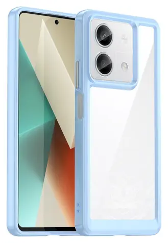 Hurtel Outer Space modrá / Kryt / Gelový rámeček / Xiaomi Redmi Note 13 Pro