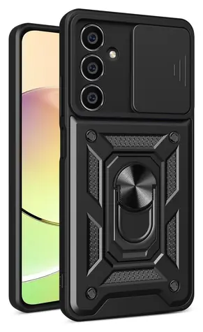Hurtel Hybrid Armor Camshield černá / Kryt / Ochrana fotoaparátu / Samsung Galaxy M54