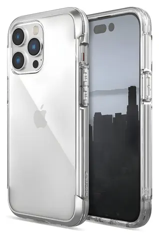 Raptic X-Doria Air stříbrná / Kryt / Apple iPhone 14 Pro / odolný / lehký