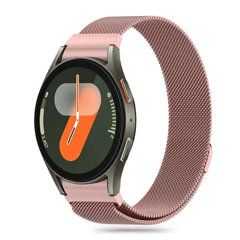 Tech-Protect MilaneseBand růžová / Řemínek milánský tah / Samsung Galaxy Watch 4/5/5 Pro/6/7/FE