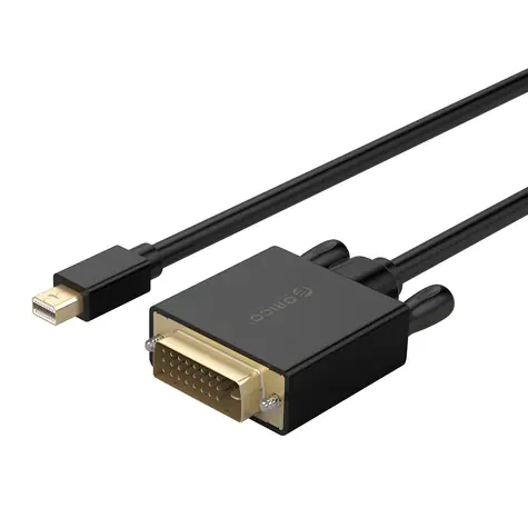 Orico XD-MDTD černá / Video kabel / Mini DisplayPort - DVI / Full HD 60Hz / 2 m