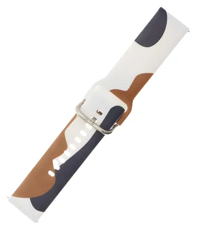 Hurtel Silikonový řemínek Moro vzor 1, 45/46/47 mm / Řemínek / Samsung Galaxy Watch / Maskáčový vzor