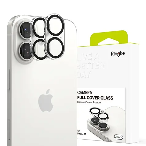 Ringke Camera Full Cover 2-pack černá / Ochranné sklo fotoaparátu / Apple iPhone 17