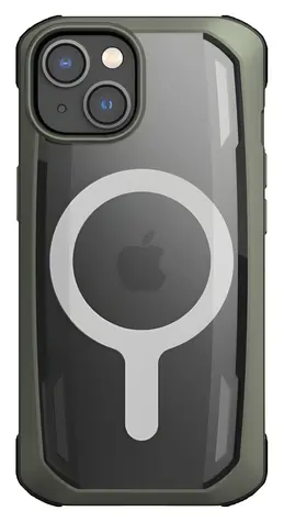 Raptic X-Doria Secure Case MagSafe pro Apple iPhone 14 Plus zelená / Odolné pouzdro / MagSafe